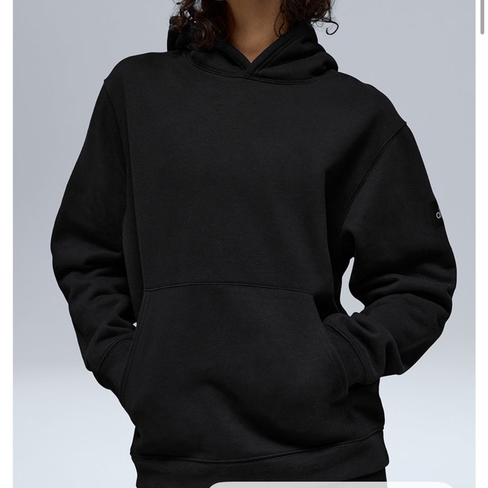 Renown Heavy Weight Black Hoodie